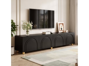 Meuble tv coloris noir 35 cm URBAN MEUBLE
