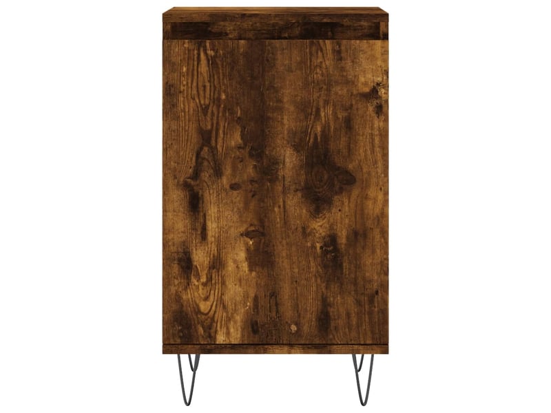  Buffet - bahut - meuble de rangement chêne fumé 40x35x70 cm bois d'ingénierie  - Conforama E