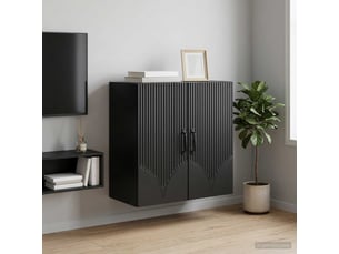 Armoire     <strong></strong> <strong></strong> coloris noir largeur 59 cm
