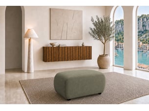 Pouf / repose pied <strong>CASANOVA</strong> <strong></strong> vert