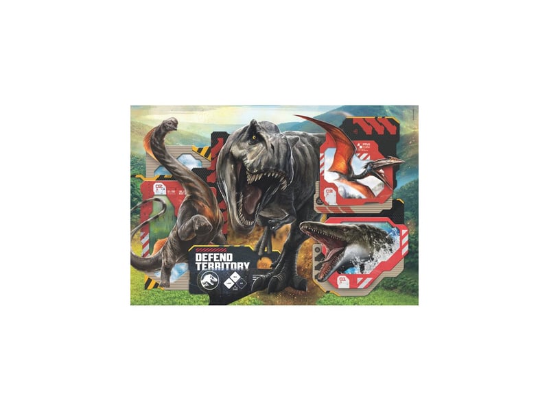  Puzzle maxi jurassic world 24 pieces 62 x 42 cm CLE8005125248353 - Conforama B