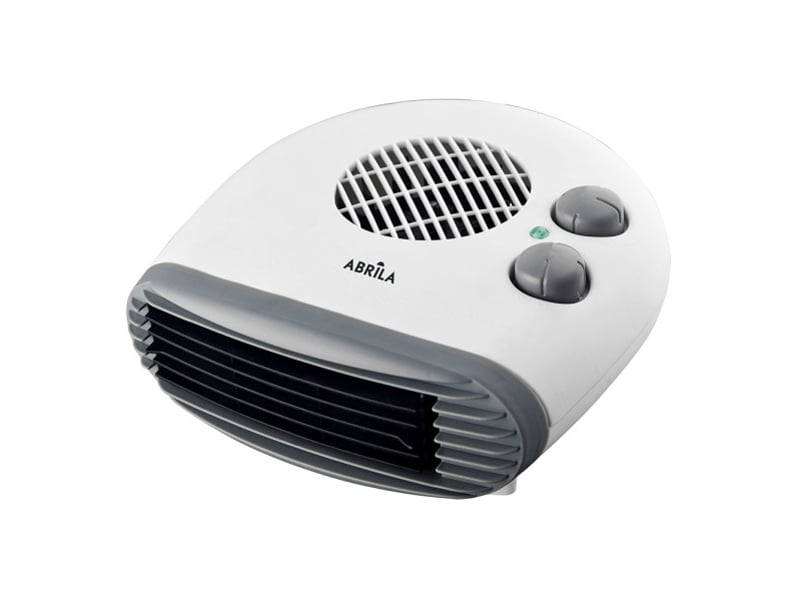  Chauffage soufflant horizontal ABRILA Toril 2000 W blanc, 2 puissances, 3 fonctions, thermostat réglable et câble 1,2 m 198222001 - Conforama A