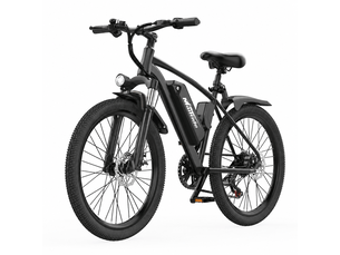 Vélo électrique 26 mairide q7, 36v 10ah, 7 vitesses, noir
