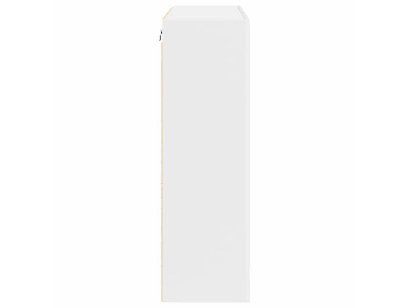  Armoire suspendue moderne intérieure 80 x 31 x 100 cm grand espace de rangement durable en bois d'ingénierie blanc 02_0053401  - Conforama D