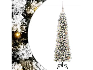 Sapin de noël artificiel, arbre de noël blanc 150 cm pvc, métal et plastique shl1178