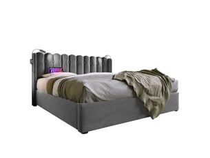 Lit coffre 140x200 cm HAUSS SPOLE coloris gris
