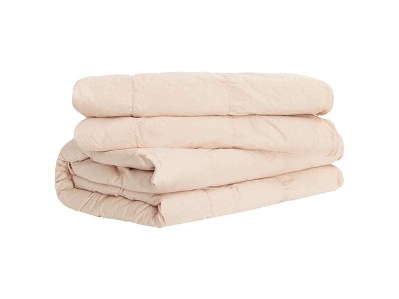  Couette - duvet 240 x 260 cm toutes saisons fibre de kapok beige  - Conforama C