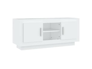 Meuble tv coloris blanc 102 cm <strong></strong>  <strong></strong>
