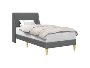 Lit simple 100x200 cm    coloris gris