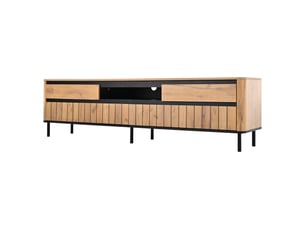 Meuble tv coloris bois clair 40 cm <strong>URBAN MEUBLE</strong>  <strong></strong>