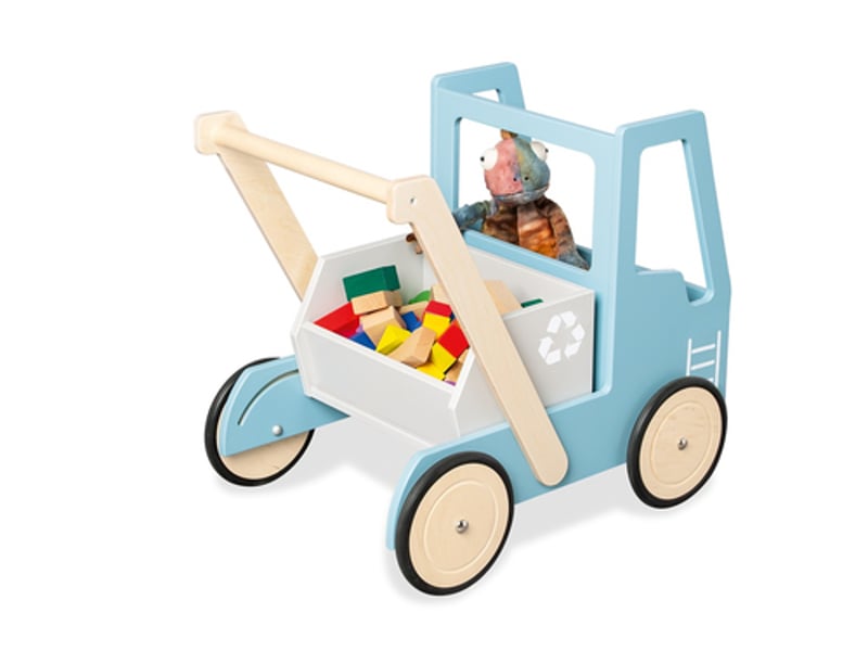  Pinolino kipplaster fred  chariot de marche  laqué  mdf laqué multicolore 269485 - Conforama B