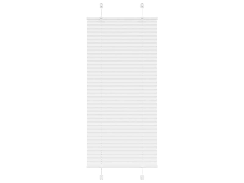  Store plissé, store de fenêtre blanc 60x100 cm largeur du tissu 59,4 cm polyester cf46749  - Conforama B