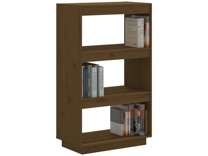  Bibliothèque, séparateur de pièce marron miel 60x35x103 cm pin  - Conforama D