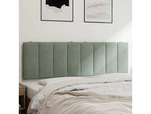 Tete de lit A poser largeur 160 cm <strong></strong> <strong></strong> argenté