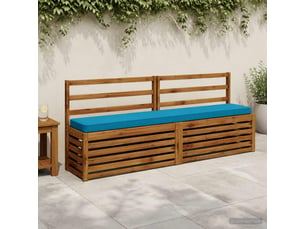 Lot de 2 coussins de banc, coussins d'assise vught 100 % polyester cf58321