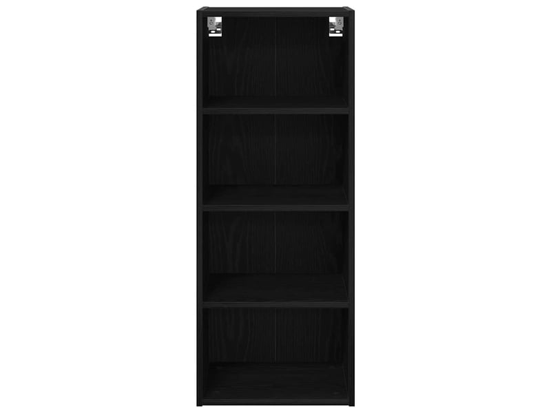  Meuble de rangement cuisine, armoire suspendue chêne noir 40x29,5x100cm  - Conforama E
