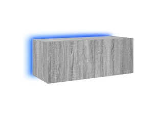 Meuble tv coloris gris 80 cm <strong></strong> <strong></strong>