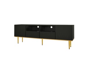 Meuble tv coloris noir    