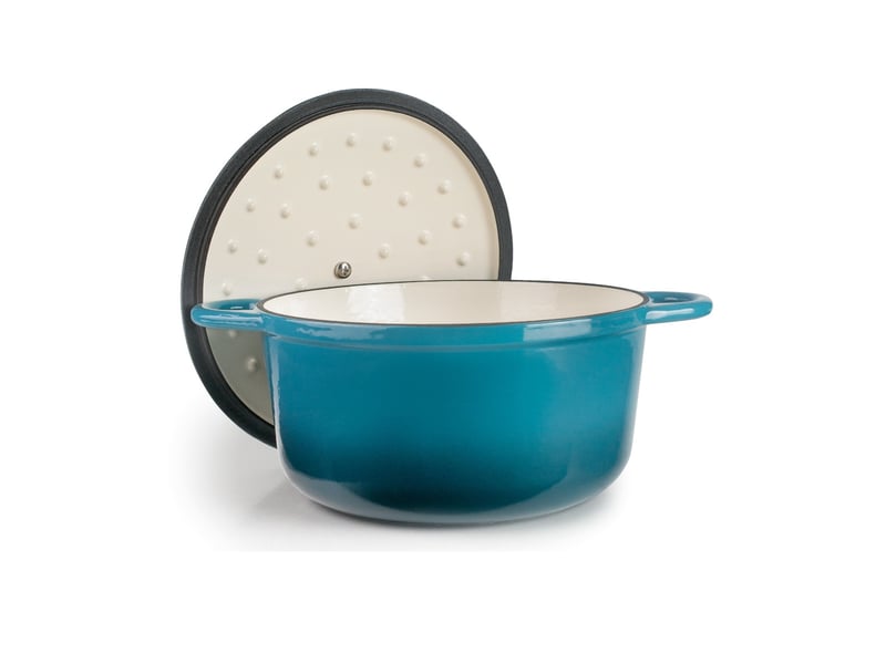  Lacor - cocotte ronde en fonte 20cm bleu  71700 - 71700 - Conforama B