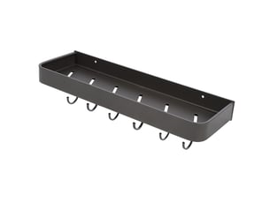 Armoire de douche murale, 40cm sac de rangement de serviettes avec 6 crochets, shampooing