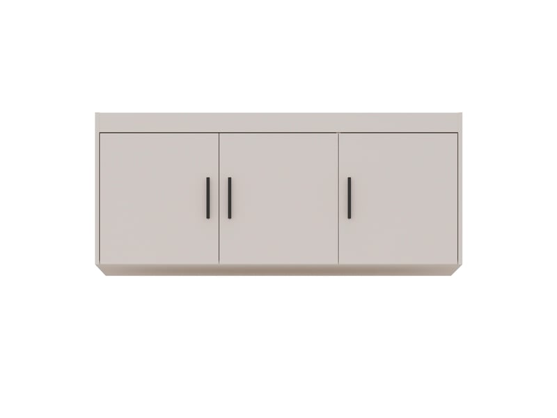  Surmeuble armoire storicos 3 portes beige 133x55x53 cm Storicos - Conforama D