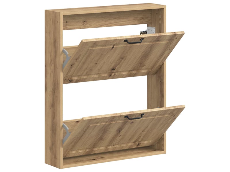  Meuble à chaussures mural, armoire à chaussures utrecht 71x17x86 cm shl6813  - Conforama C