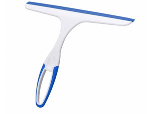 Essuie-glace de douche multi-usage, 24,5 cm, parfait pour portes de douche, vitres et miroirs de voiture