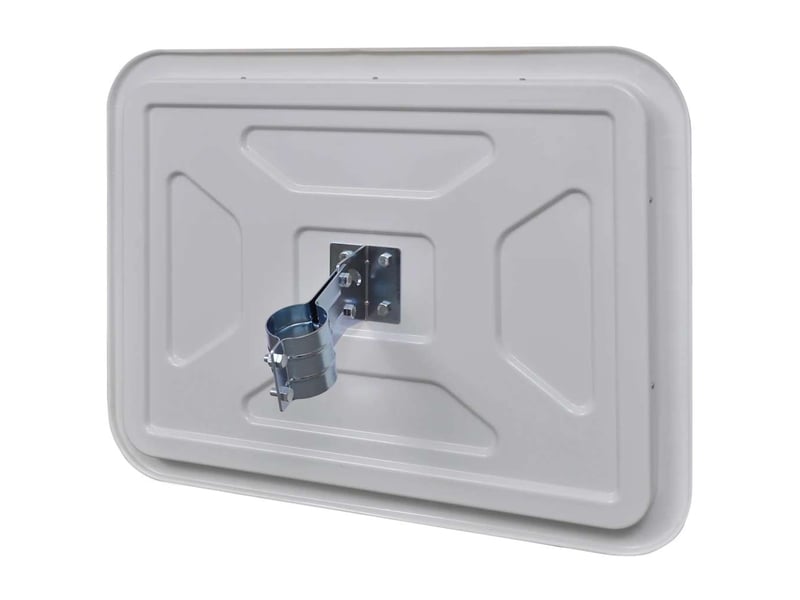  Miroir de trafic convexe, miroir de sécurité convexe rectangulaire 60x80cm et réflecteurs cf62734  - Conforama E