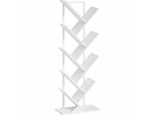 Bibliotheque coloris  blanc  <strong>DESVIAE</strong> <strong></strong> - 24 cm x 136 cm