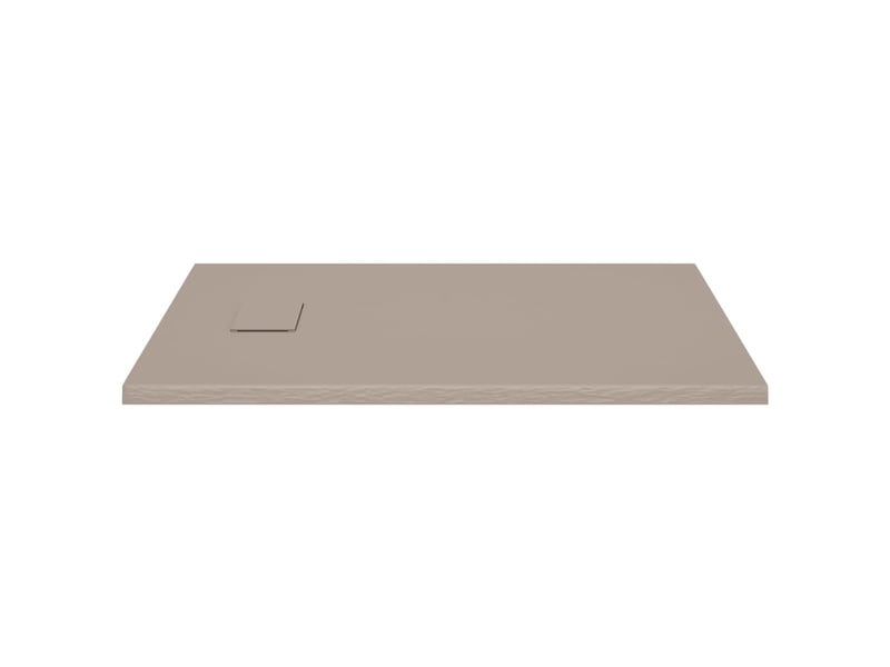  Receveur de douche base de douche bac de douche réceptacle de douche salle de bain toilette salle d’eau maison intérieur smc 100x80 cm marron 02_0001969  - Conforama D