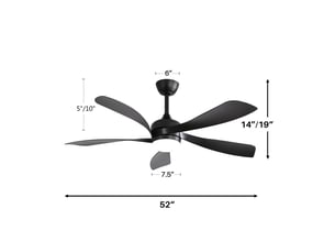 Ventilateur sur pied <strong></strong>  - 18 watts 