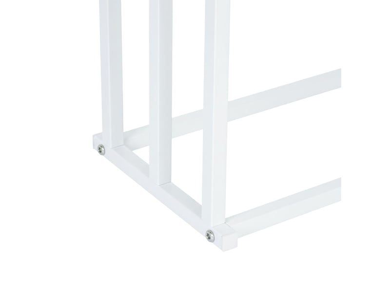  Porte-serviettes à 3 barres pratique pour salle de bain 86 x 44 x 21 cm en fer noir 13_0016434  - Conforama D