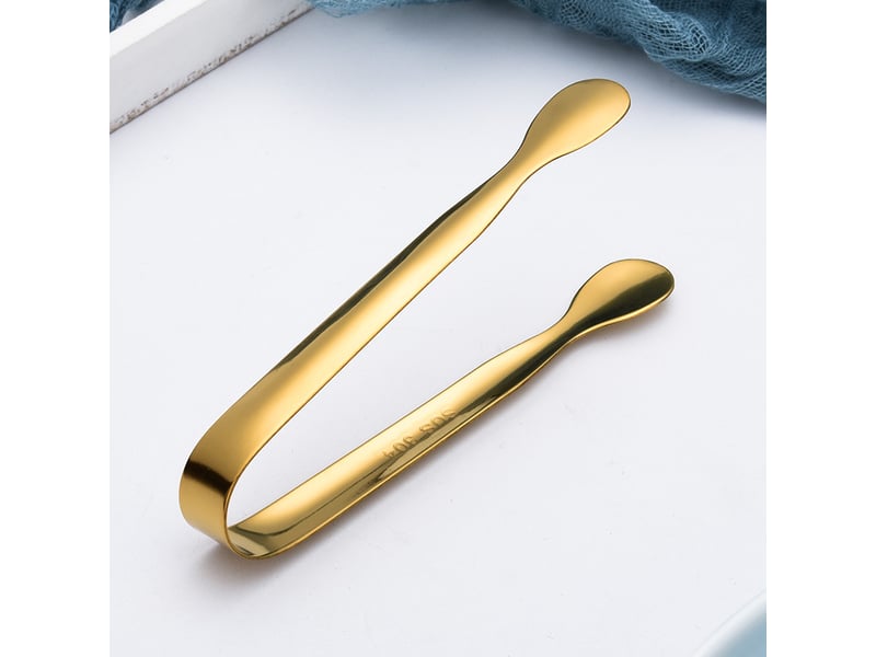 Pinces de cuisine 8 pièces, petite porcelaine pour dîner de fête, pinces à dîner en acier inoxydable, café pour goûter - Conforama A