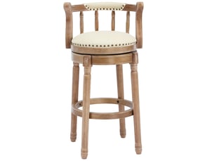 tabouret de bar  <strong>FLORAGRACE</strong>  - bicolore hauteur d'assise 74.9 cm vendu A l'unité