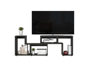 Meuble tv coloris bois foncé  TUHOME CONCEPT  