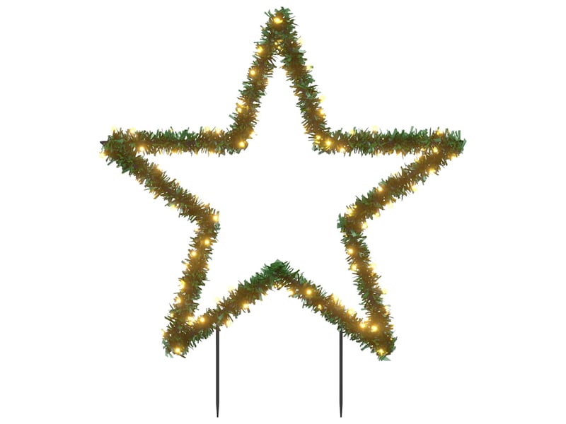  Décoration lumineuse étoile de noël avec piquets 115 led 85 cm  - Conforama A