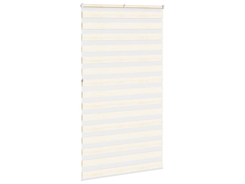 Store zèbre, store de fenêtre beige marbré largeur du tissu 115,9 cm polyester cf48252  - Conforama D