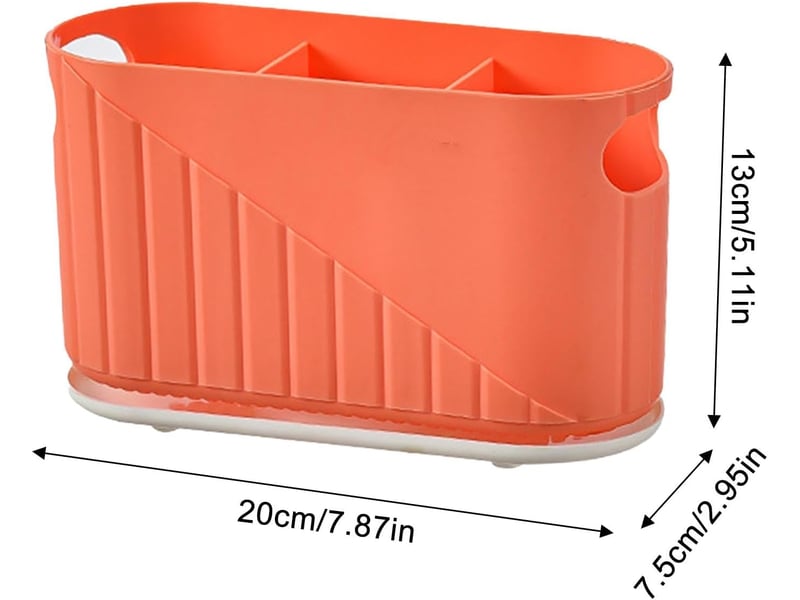  Boîte de rangement pour baguettes, porte-ustensiles de cuisine porte-outils multifonction pour sécher les ustensiles porte-outils  - Conforama D