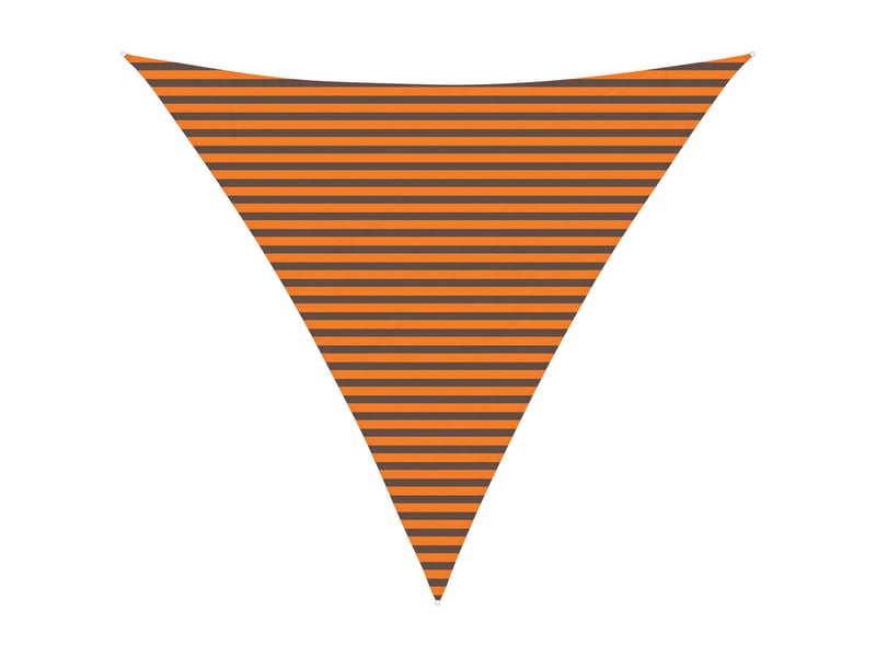  Voile d'ombre - voile d'ombrage - voile parasol 5 x 5 x 5 m 100 % polyester oxford triangulaire  - Conforama A