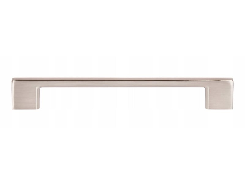  Poignée de meuble métallique, 224 mm, en acier inoxydable brossé  - Conforama B