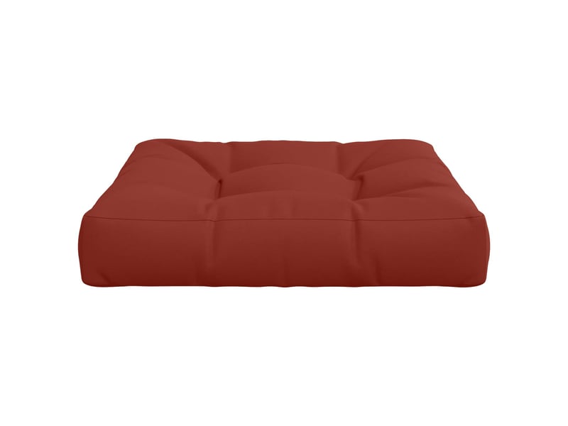Coussin de siège, coussin d'assise 1 pièce vianen 100 % polyester rouge cf55785 - Conforama D