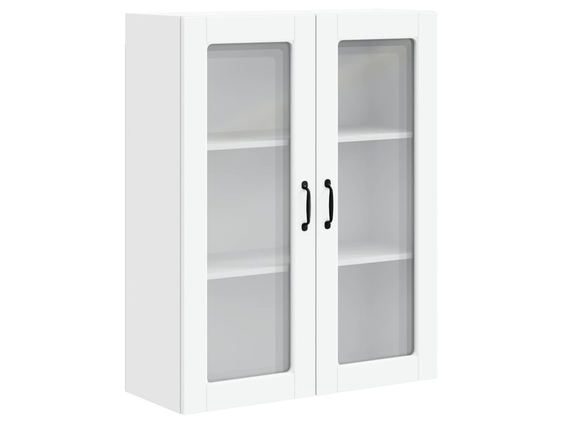  Meuble mural de cuisine | armoire de cuisine blanc 80x31x100cm shl2165  - Conforama A