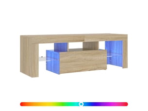 Meuble tv coloris marron 120 cm <strong></strong>  <strong></strong>