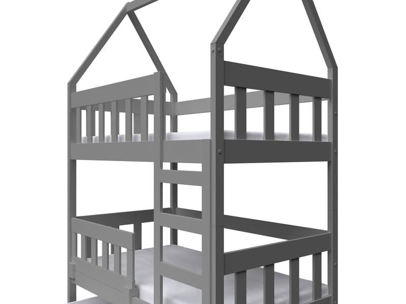  Selsey vistena - lit enfant - 75x180 cm - gris Vistena - Conforama D