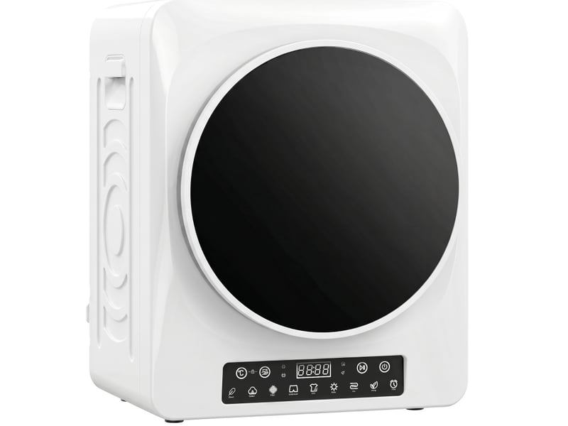  Sèche-linge à évacuation compact 49x43x61 cm, 1000 w, modes eco et extra sec, blanc  - Conforama A