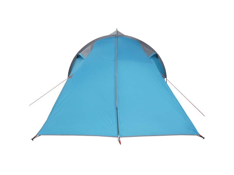  Tente tunnel, tente de camping 4 personne bleu taffetas imperméable  - Conforama E