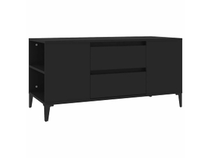 Meuble tv coloris noir 102 cm <strong></strong>  <strong></strong>