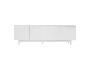 Meuble tv coloris blanc 175 cm