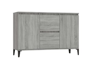Buffet - bahut - meuble de rangement sonoma gris 102x35x70 cm bois d'ingénierie