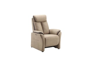 Fauteuil relax électrique ODEON <strong>ALTOBUY</strong> Polyester beige